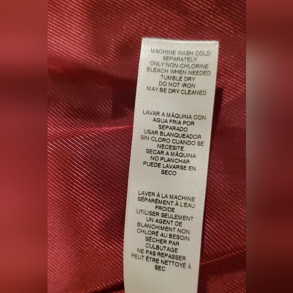 Faux Leather Red Chicos Jacket - Picture 8 of 9